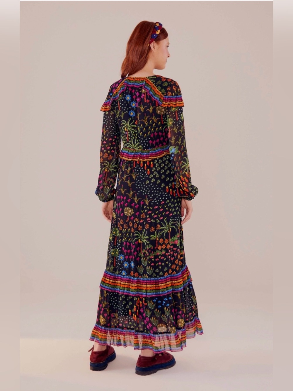 Farm Rio Fruit Garden Maxi Dress - Picture 4 of 12